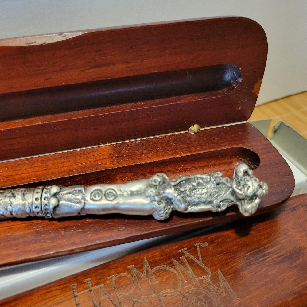Jester Harmony Kingdom Pen Pewter Pen Peter Calvesbert - Picture 2 of 3